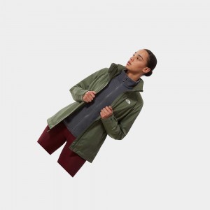 3 in 1 Jackets The North Face Evolve Ii Triclimate® Mujer Verde Oliva Verdes | 71583-AUNP