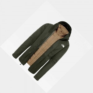 3 in 1 Jackets The North Face Modis Triclimate Hombre Verdes Kaki | 23518-LGRH