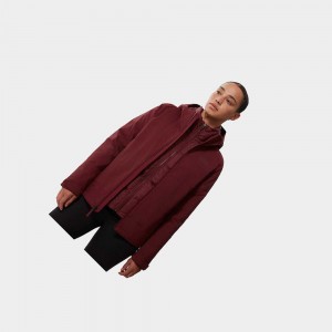 3 in 1 Jackets The North Face Mountain Light Futurelight™ Triclimate Mujer Rojos | 42308-IAED