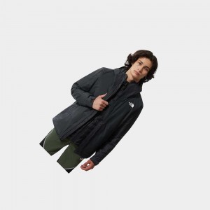 3 in 1 Jackets The North Face New Dryvent™ Triclimate Hombre Grises Negros | 80615-WOFR