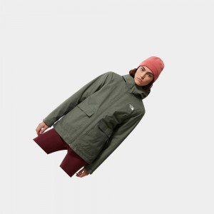 3 in 1 Jackets The North Face New Fleece Triclimate Mujer Negros | 39268-BRSE