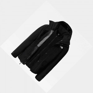 3 in 1 Jackets The North Face Pinecroft Triclimate Hombre Negros | 16493-OCSX