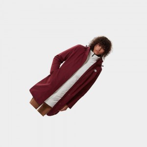 3 in 1 Jackets The North Face Suzanne Triclimate Mujer Rojos Blancos | 52130-YTCJ
