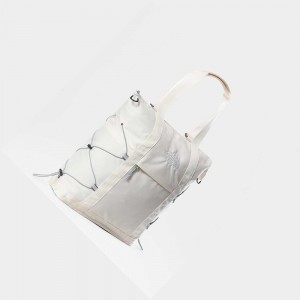 Bolsas The North Face Borealis Tote Mujer Blancos Plateados Oscuro Azules | 34517-LOEJ