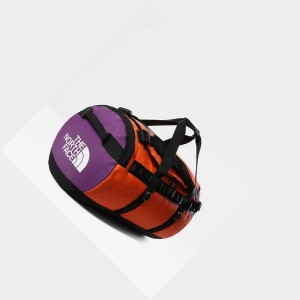 Bolso Duffel The North Face Base Camp Duffel - Medium Hombre Rojos Naranjas Azules | 36028-JMBQ