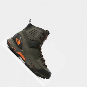 Botas Para Caminar The North Face Crestvale Futurelight™ Hombre Verdes Negros | 60823-NWMK