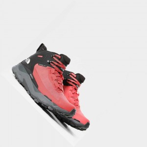 Botas Para Caminar The North Face Vectiv Exploris Futurelight™ Mujer Rojos Negros | 08593-BPTQ