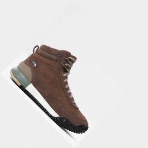 Botas The North Face Back-to-berkeley Boots Iii Mujer Kaki Blancos | 48729-AWDQ