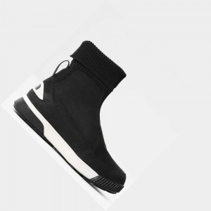 Botas The North Face Sierra Pull-on Mujer Negros Blancos | 15368-WNTF