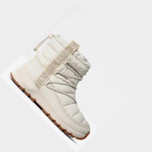 Botas The North Face Thermoball™ Lace-up Mujer Blancos | 73419-YBND