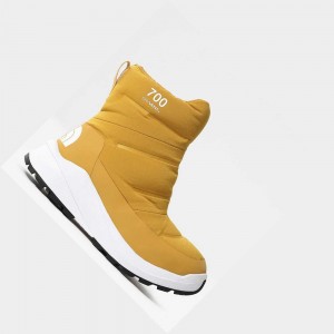 Botas de Invierno The North Face Nuptse Boots Ii Mujer Amarillos | 80942-YDJE