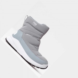 Botas de Invierno The North Face Nuptse Boots Ii Hombre Grises Blancos | 79162-BCXY