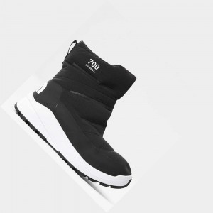 Botas de Invierno The North Face Nuptse Boots Ii Hombre Negros Blancos | 04832-DTZA