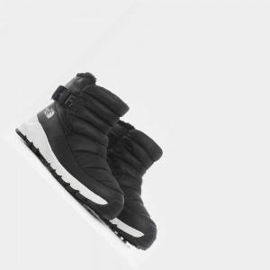 Botas de Invierno The North Face Thermoball™ Pull-on Mujer Negros Blancos | 08156-ZSRF