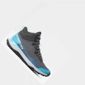 Botas de Montaña The North Face Activist Futurelight™ Mid Mujer Grises Azules | 94762-DUAZ