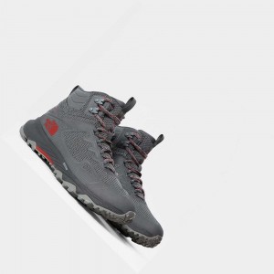 Botas de Montaña The North Face Ultra Fastpack Iv Futurelight™ Mid Mujer Grises Rojos | 45319-LSOM