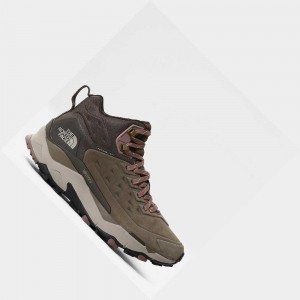 Botas de Montaña The North Face Vectiv™ Futurelight™ Exploris Leather Mujer Marrom Cafes Marrom | 09765-HAOV