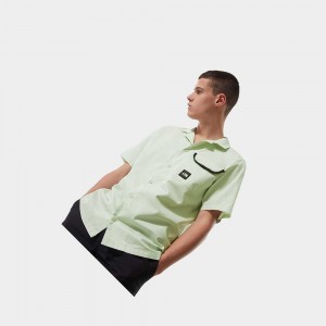 Camisas The North Face Metro Ex Hombre Verdes | 67502-AMNK