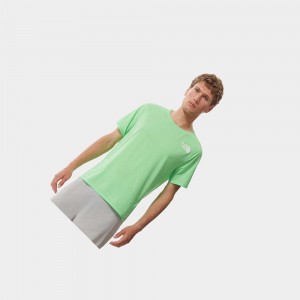 Camiseta The North Face Better Than Naked Hombre Verdes | 14537-ZSLT