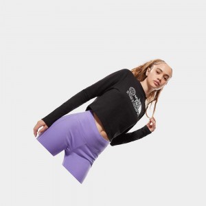 Camiseta The North Face Coordinates Long-sleeve Mujer Negros | 15798-JPDE