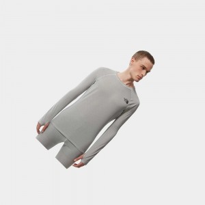 Camiseta The North Face Dotknit Baselayer Hombre Grises | 02734-VGYS