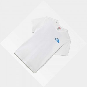 Camiseta The North Face International Classic Climb Hombre Blancos | 36812-JCUG