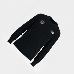 Camiseta The North Face International Long-sleeve Hombre Negros | 27486-QUOY