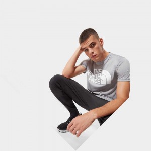 Camiseta The North Face Reaxion Easy Hombre Grises | 75468-ARQJ