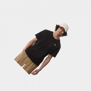 Camiseta The North Face Scrap Graphic Hombre Negros | 52473-JRFZ