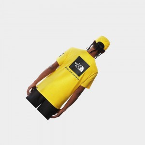 Camiseta The North Face Search & Rescue Hombre Amarillos Claro | 97234-FSRZ