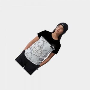 Camiseta The North Face Search & Rescue Mujer Blancos | 70583-JTQG