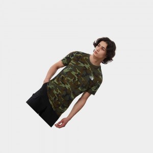 Camiseta The North Face Simple Dome Hombre Camuflados | 48976-IVDQ