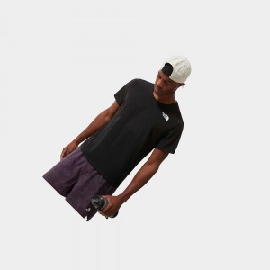 Camiseta The North Face True Run Hombre Negros | 07682-FTON