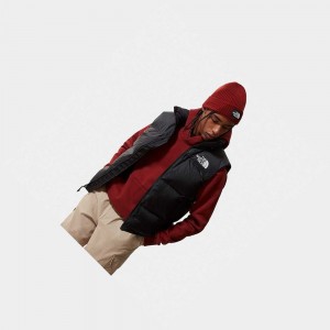 Chaleco The North Face 1996 Retro Nuptse Hombre Negros | 12463-SICG