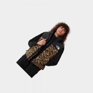 Chaleco The North Face Printed 1996 Retro Nuptse Mujer Amarillos Leopardo | 84056-ZAFN