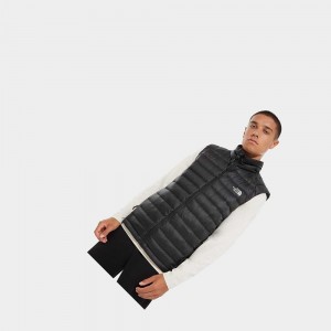 Chaleco The North Face Trevail Hombre Negros | 82610-JOIH