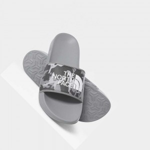 Chanclas The North Face Base Camp Slides Iii Hombre Grises Camuflados Grises | 18523-EPHC