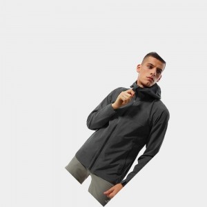 Chaqueta Impermeable The North Face Apex Flex Futurelight™ Hombre Grises Oscuro | 43187-AFCX