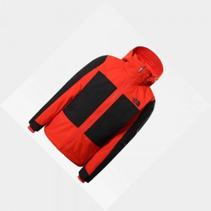 Chaqueta Impermeable The North Face Apex Flex Snow Futurelight™ Hombre Rojos Negros | 04736-IEUJ