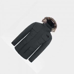 Chaqueta Impermeable The North Face El Norte Hombre Grises Oscuro | 45172-KPOF