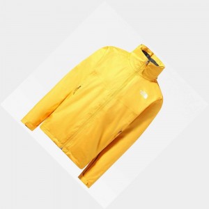 Chaqueta Impermeable The North Face New Tetsu Hombre Dorados | 23849-ZVJA