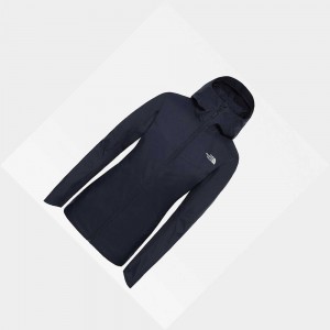 Chaqueta Impermeable The North Face Quest Mujer Azul Marino | 70849-WLRT