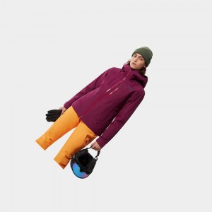 Chaqueta Softshell The North Face Descendit Mujer Morados | 13956-QYIX