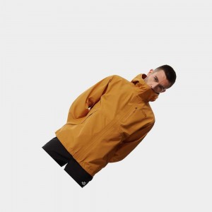 Chaqueta Softshell The North Face Dryzzle Futurelight™ Hombre Amarillos | 89052-EIUO