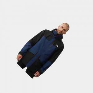 Chaqueta Softshell The North Face Dryzzle All-weather Futurelight™ Hombre Azules Negros | 23546-ODNF