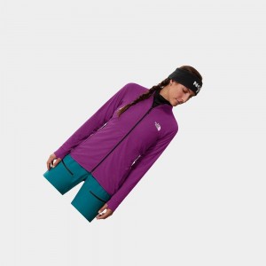 Chaqueta Softshell The North Face Futurefleece™ Mujer Morados | 25341-KIBV