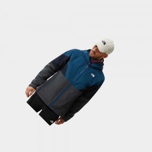 Chaqueta Softshell The North Face Lightning Hombre Grises Azules Azul Marino | 62943-NQTV