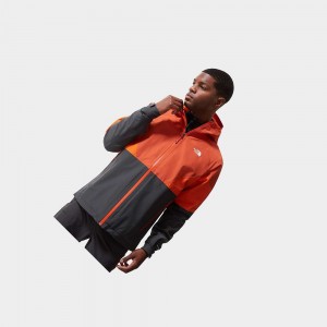Chaqueta Softshell The North Face Lightning Hombre Grises Rojos Naranjas | 45072-QCDP