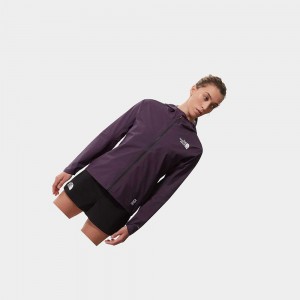 Chaqueta Softshell The North Face Lightriser Futurelight™ Mujer Morados Oscuro | 98057-ZCAP
