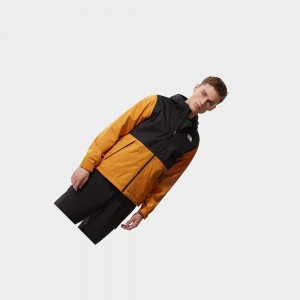 Chaqueta Softshell The North Face Millerton Hombre Negros Amarillos | 25431-KJEM